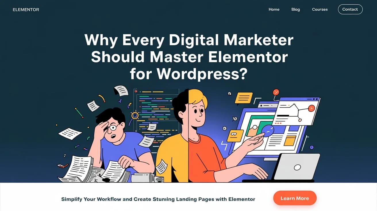 Why Every Digital Marketer Should Master Elementor for WordPress?