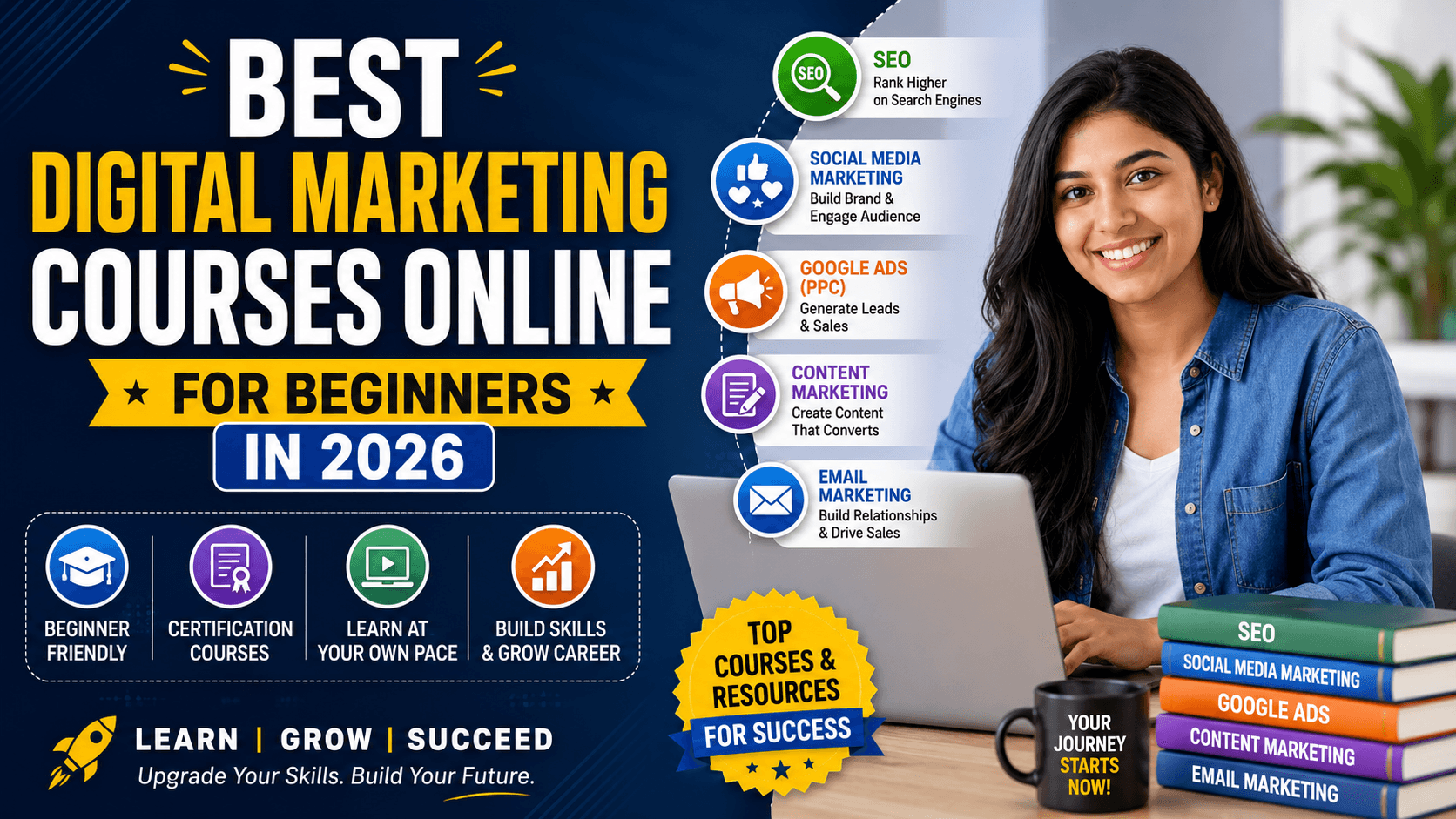 Best Digital Marketing Courses for Beginners Online in 2026